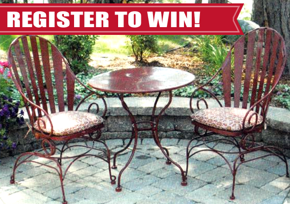 Patio Set Giveaway from Willow Creek Crossing Apartments Fort Wayne