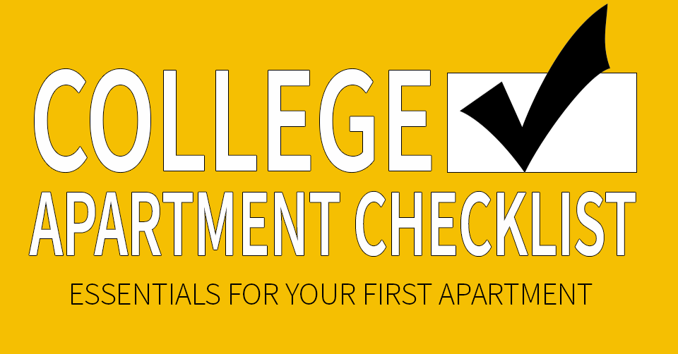college apartment checklist