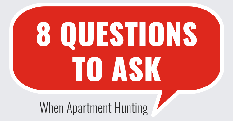 questions to ask when looking for apartment