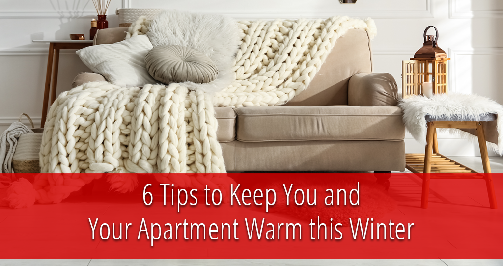 how to keep apartment warm in winter