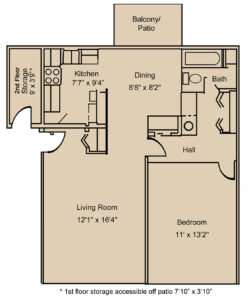 pullman 1 bedroom apartment